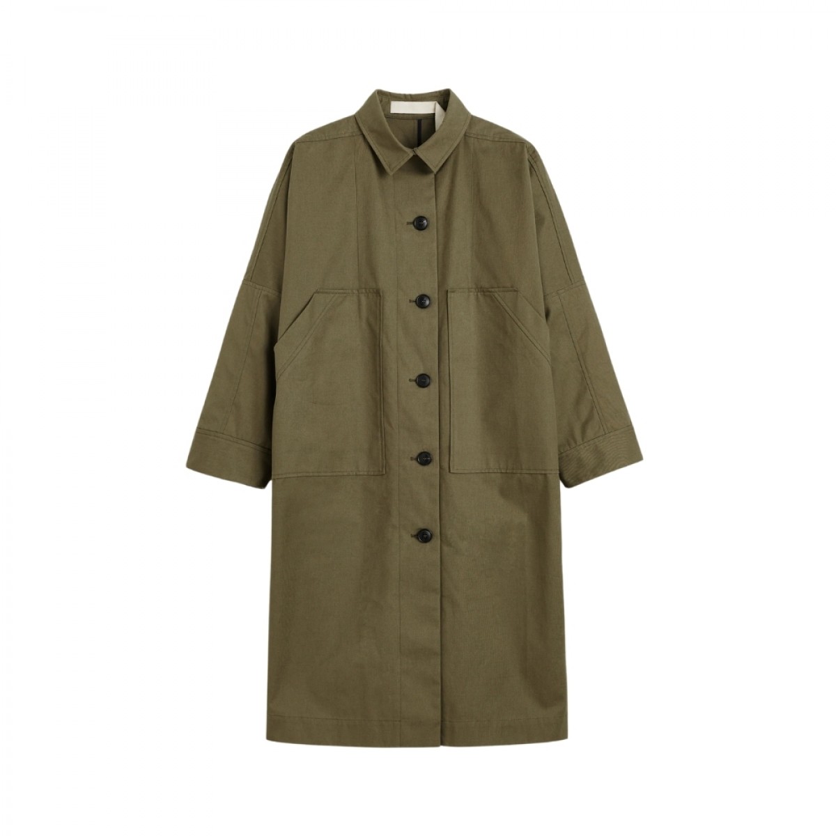jean coat ll ventile - vintage army - front