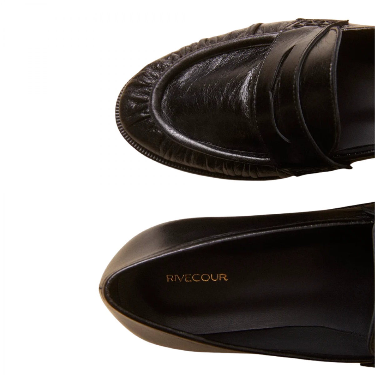 rivecour mocassin - black - spids