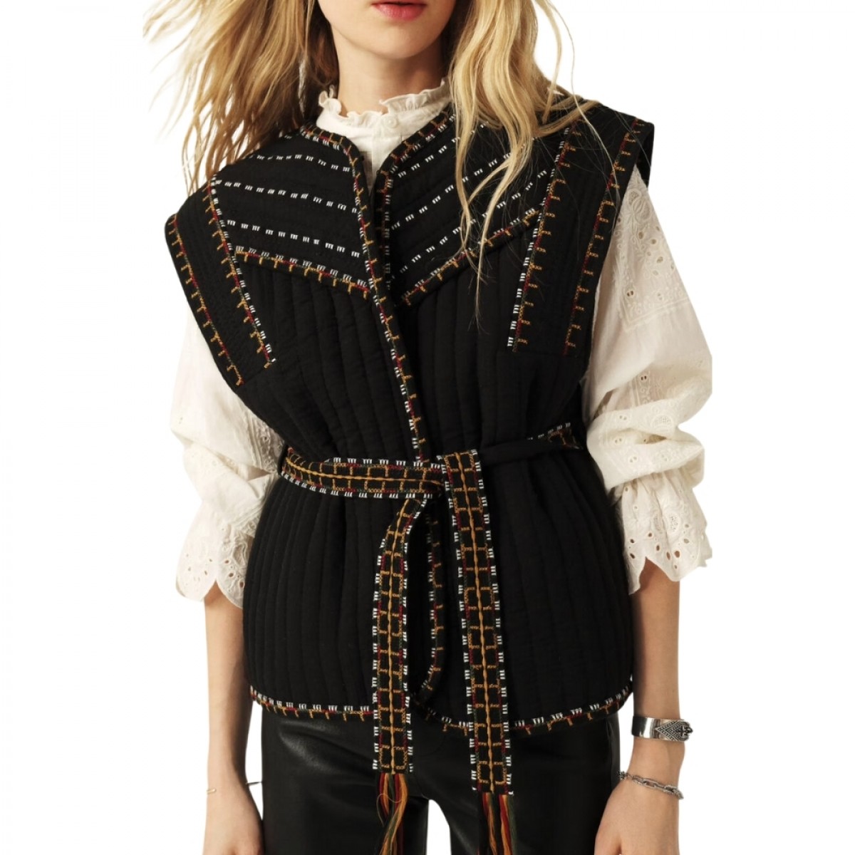 veste clevie - noir - model look