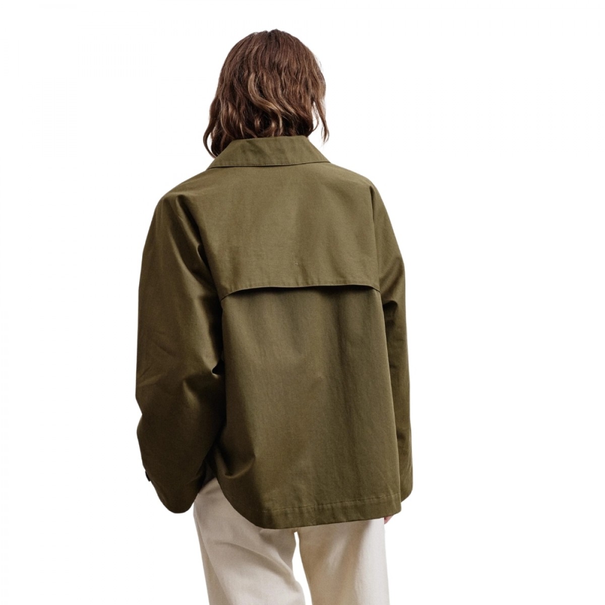 pomandére jacket - khaki - ryg