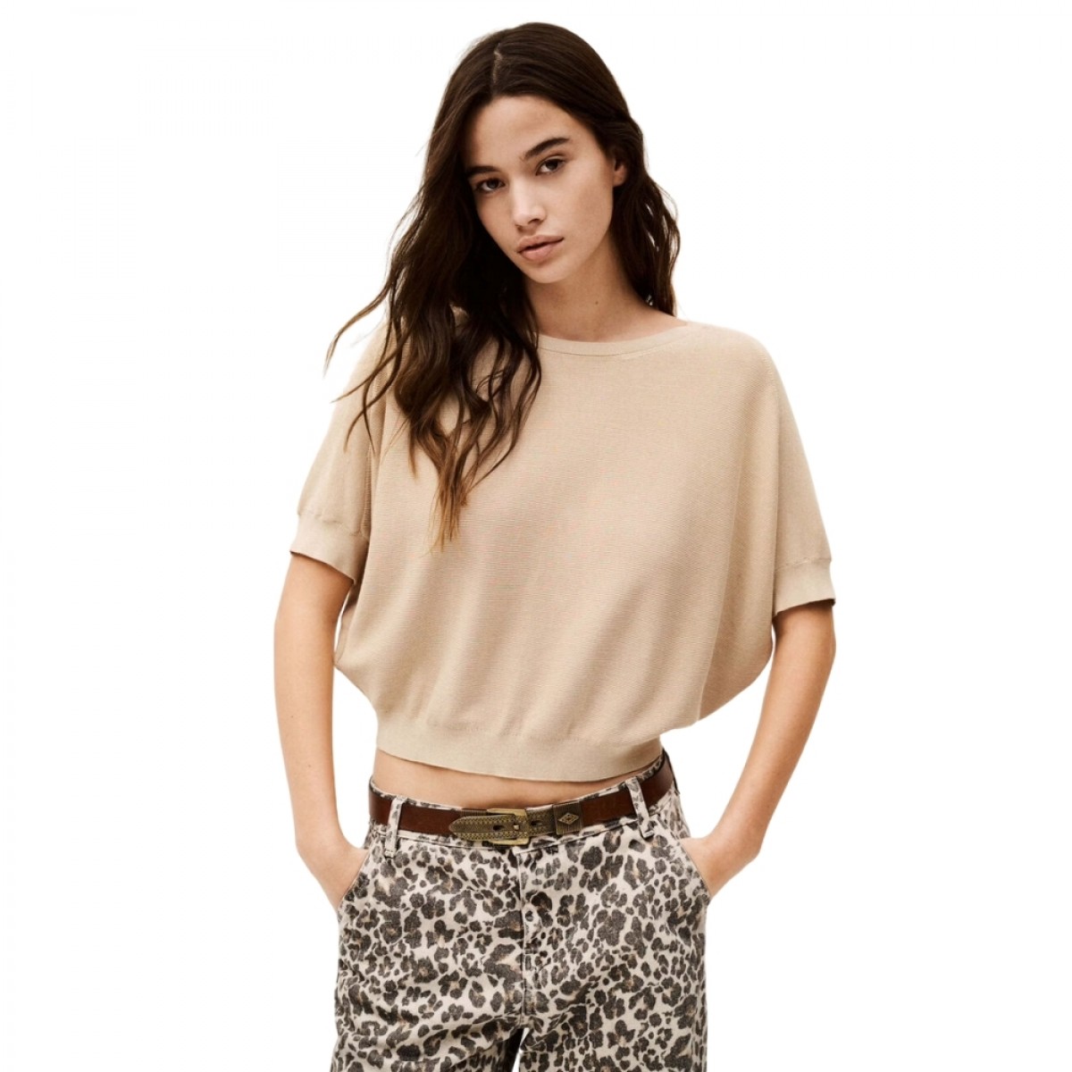 cardigan basem - beige 