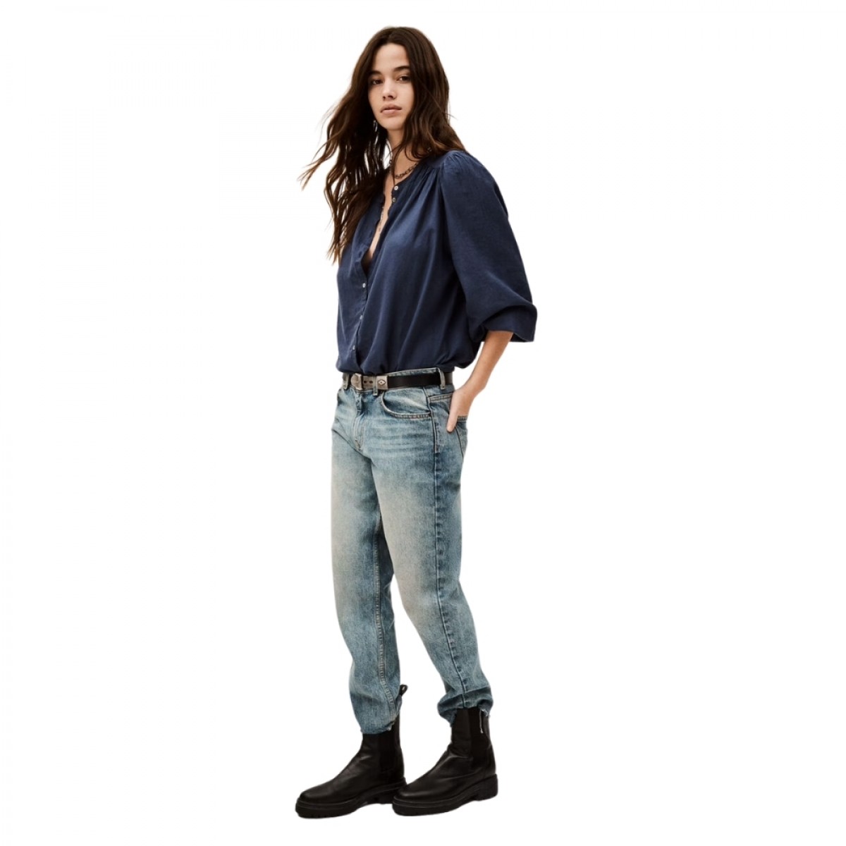 shirt tia - marine - look