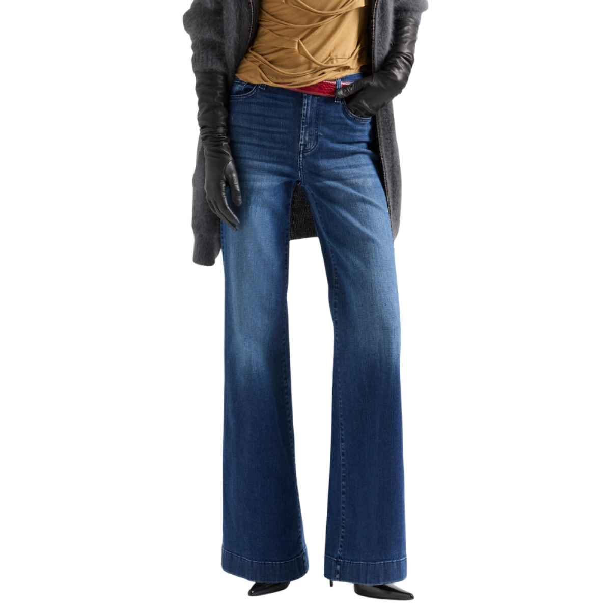 modern dojo soho dark - denim blue - model front