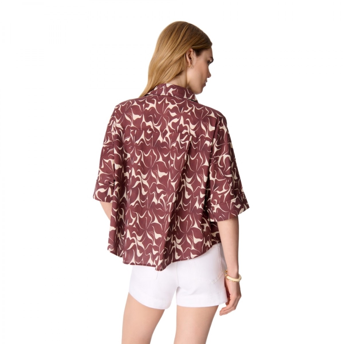 bobby shirt - brun - ryg
