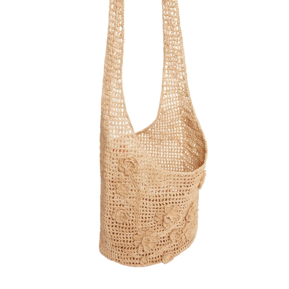 sac hobo taske - naturel - front