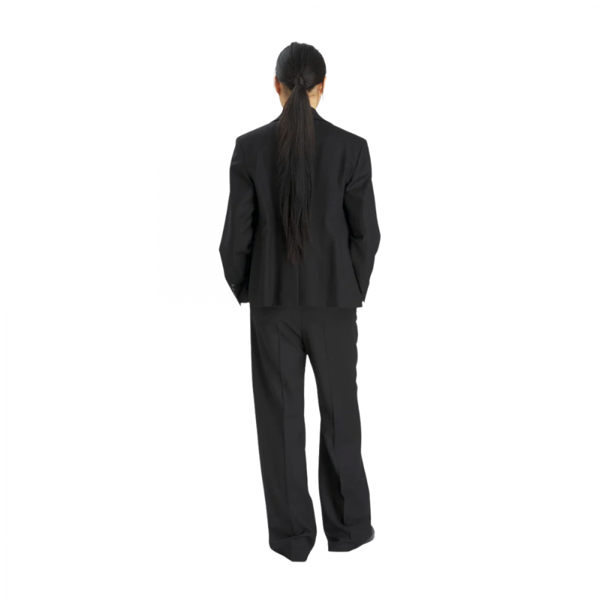 pantalone nini flan - nero - bagfra