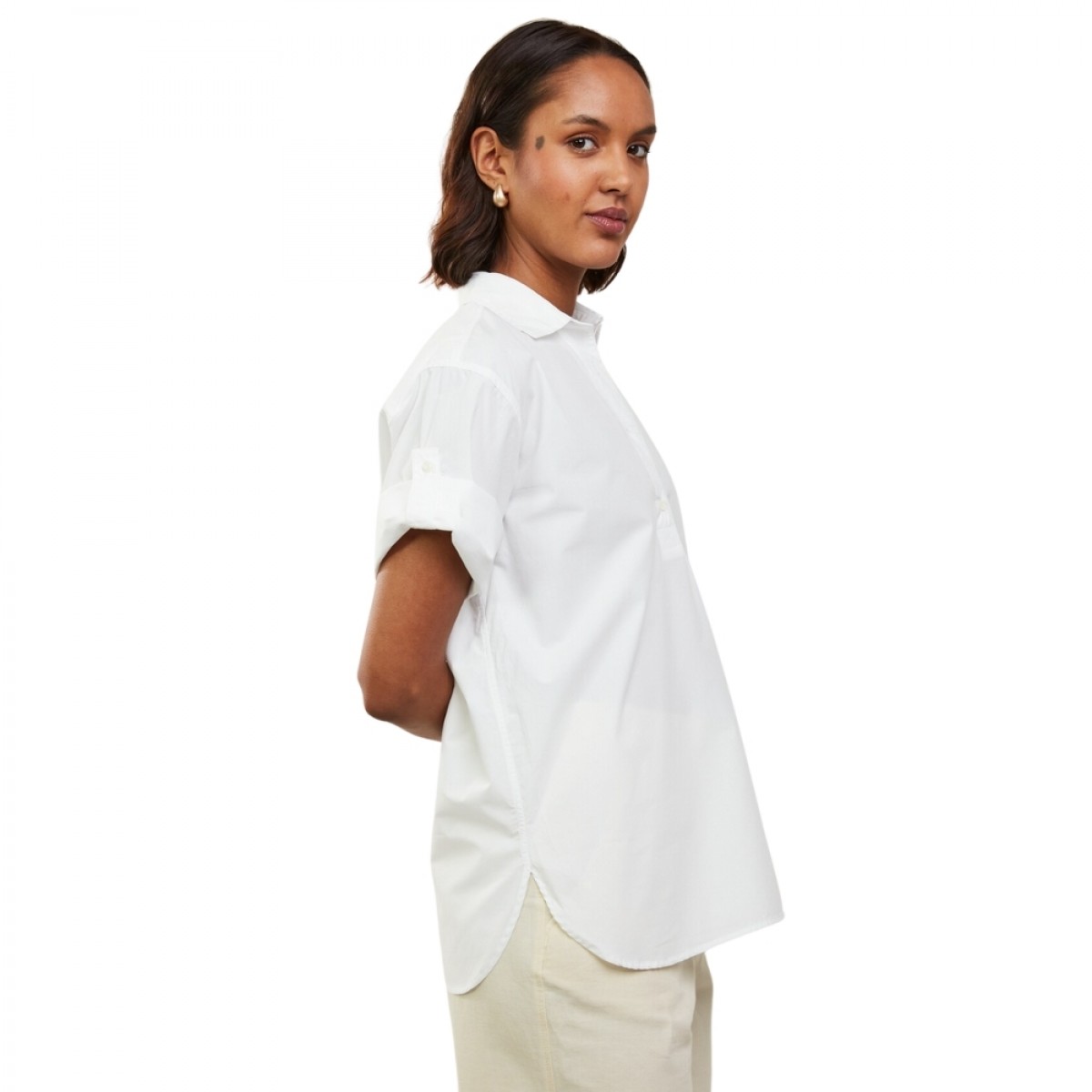 jenna shirt - white - fra siden 