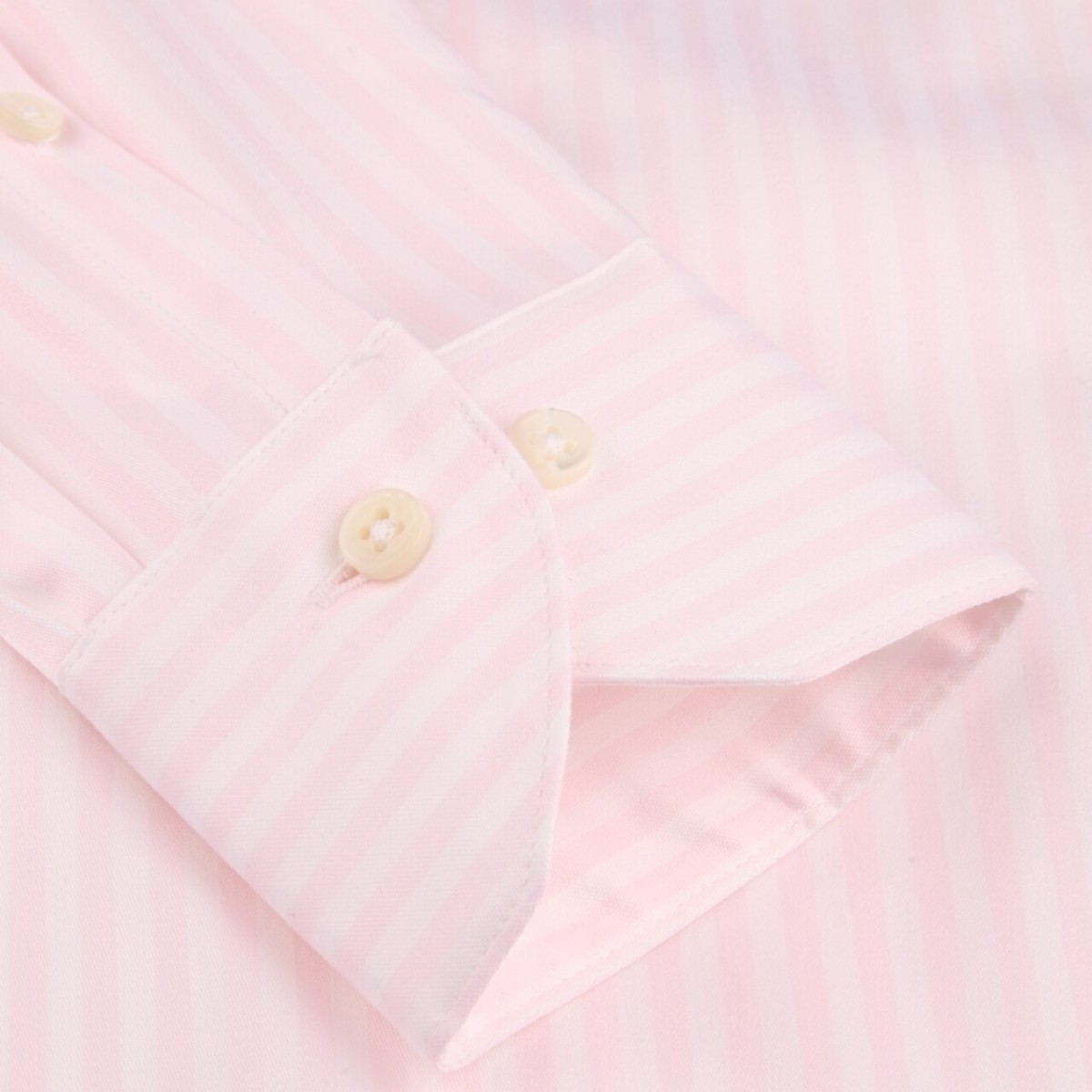 siri shirt - light pink strip - ærme