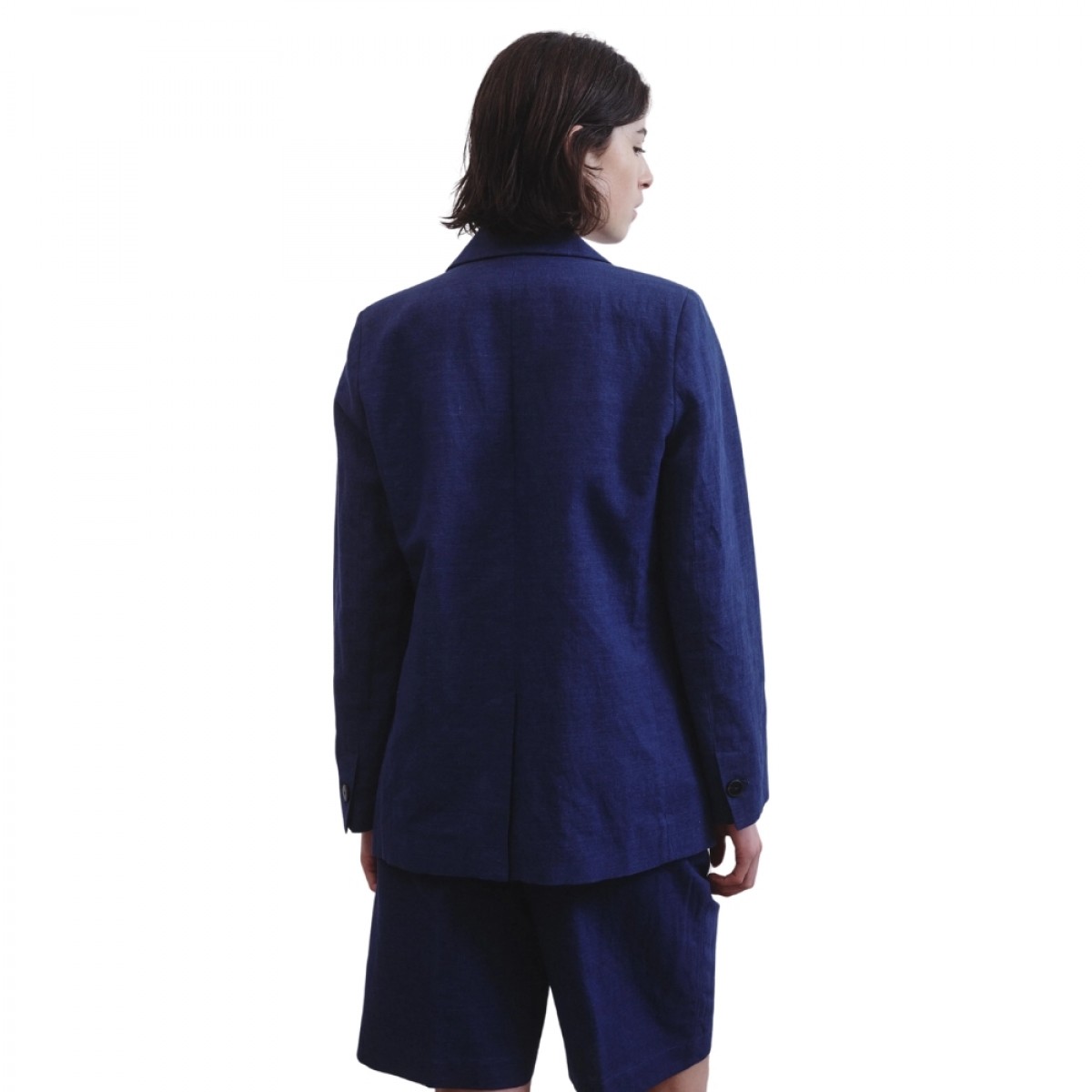 pomandére jacket - indigo - ryg