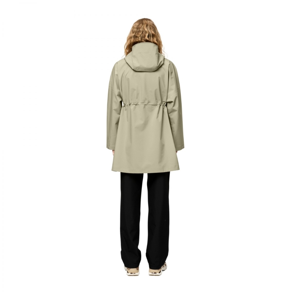 flisnes jacket - oakmoss - ryg