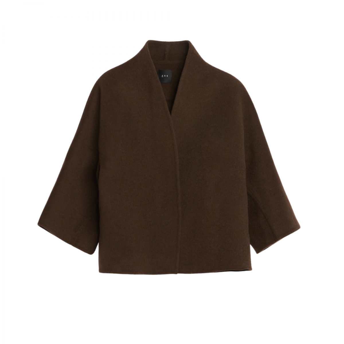 ask label kira wool jacket - espresso
