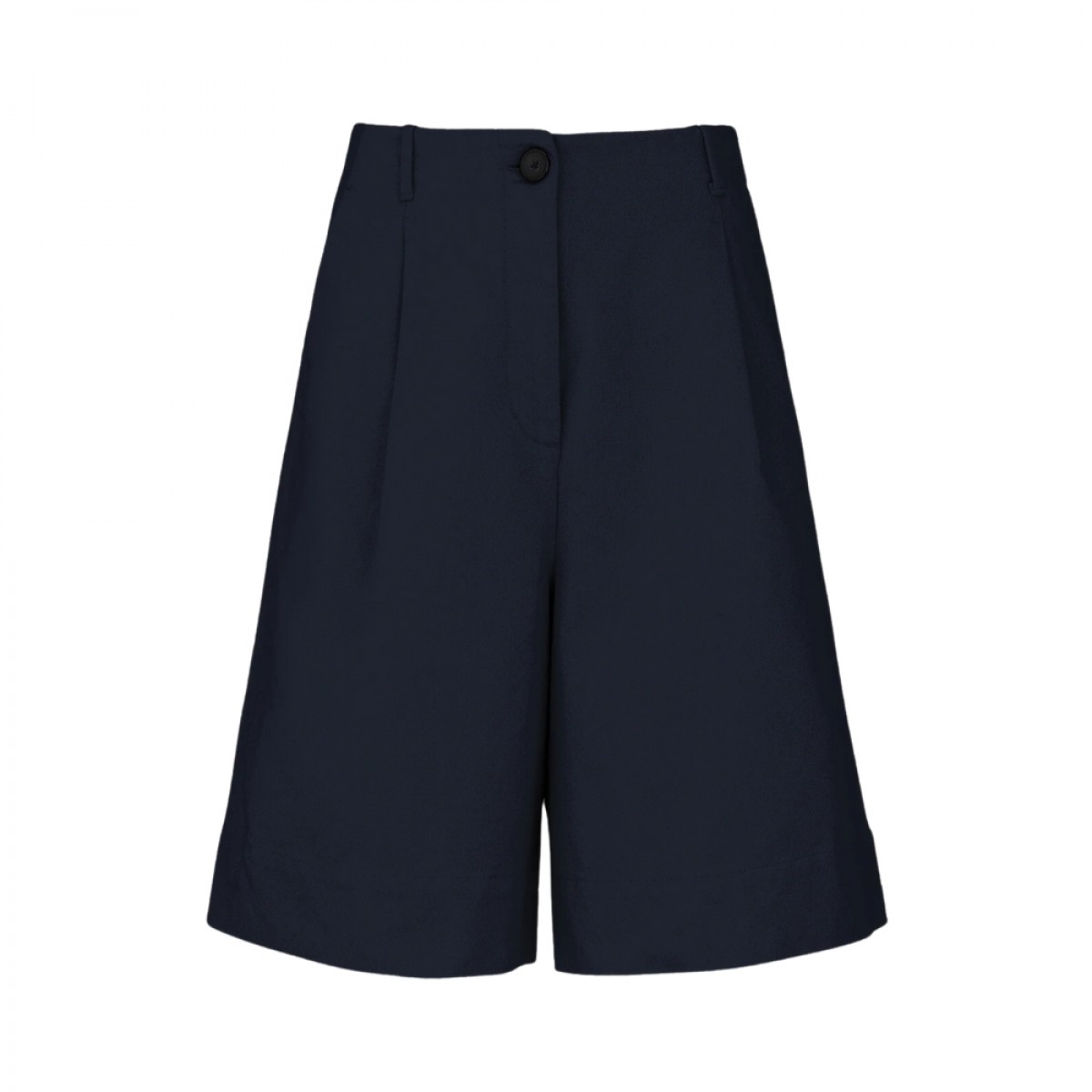 willy shorts cotton - navy - front