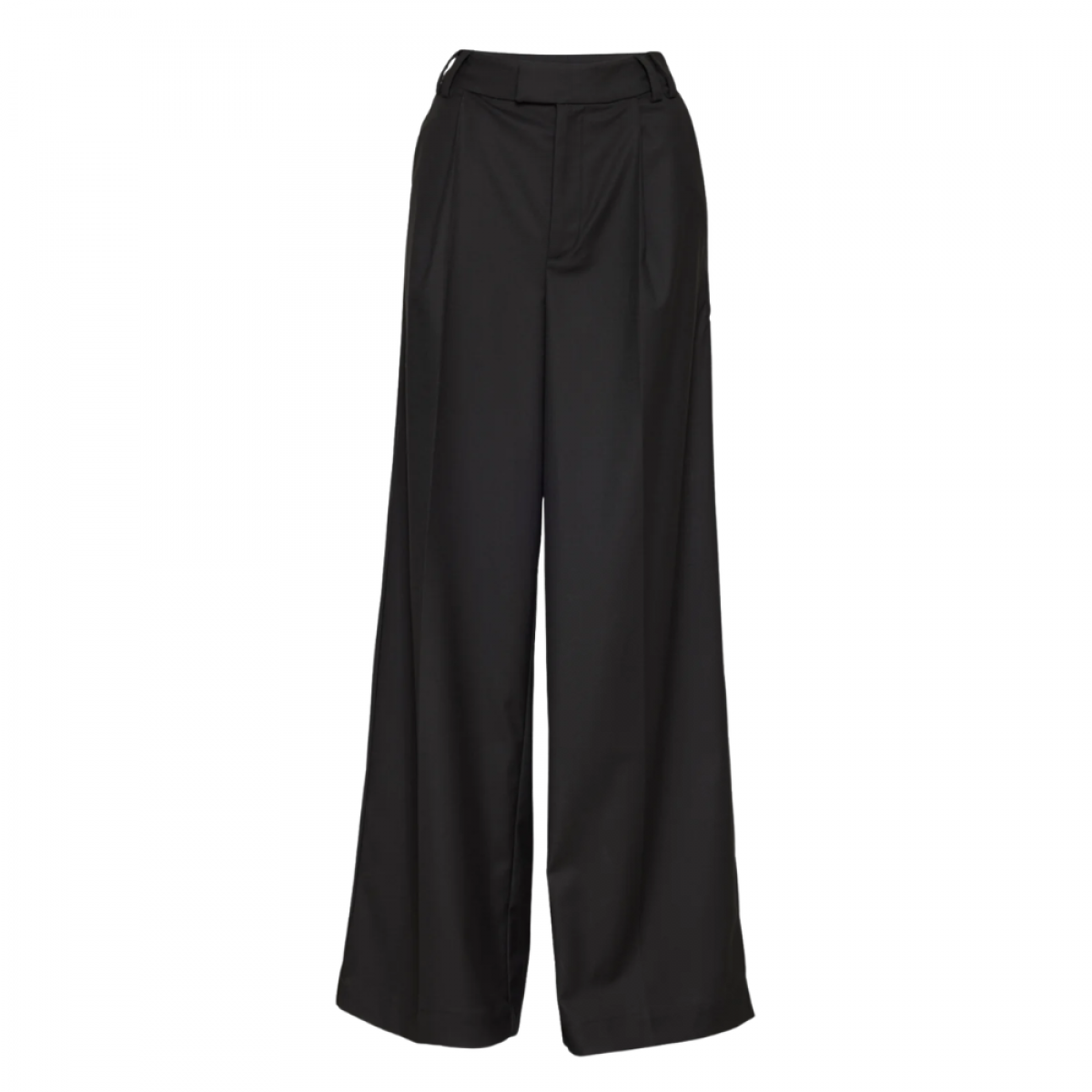 aks label sharona trouser - black - front