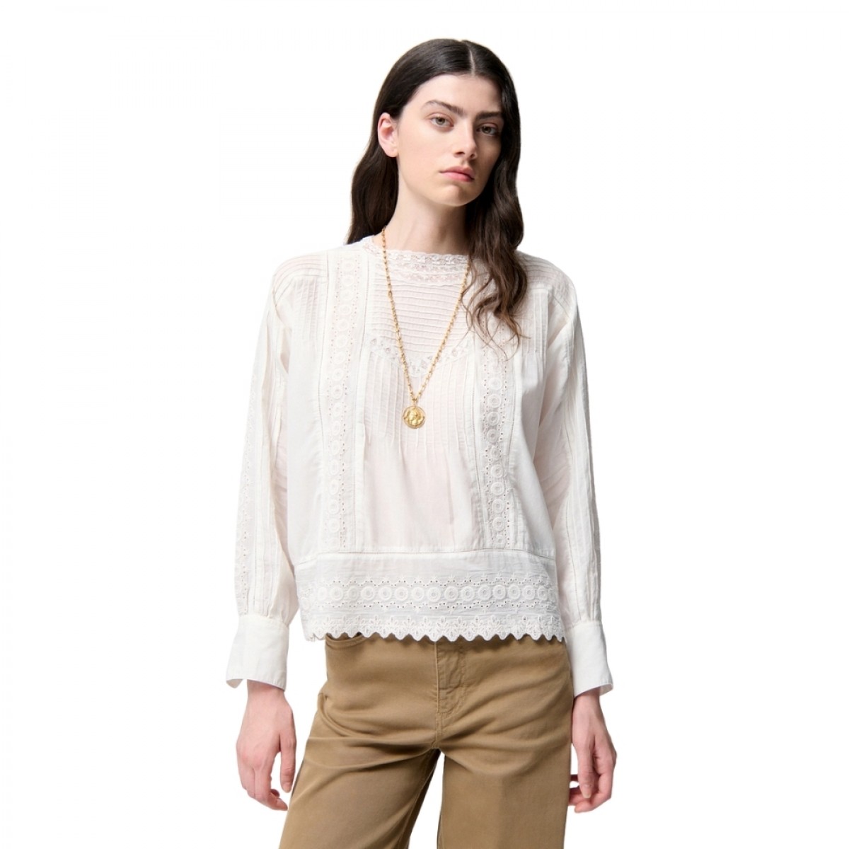 florita blouse - blanc