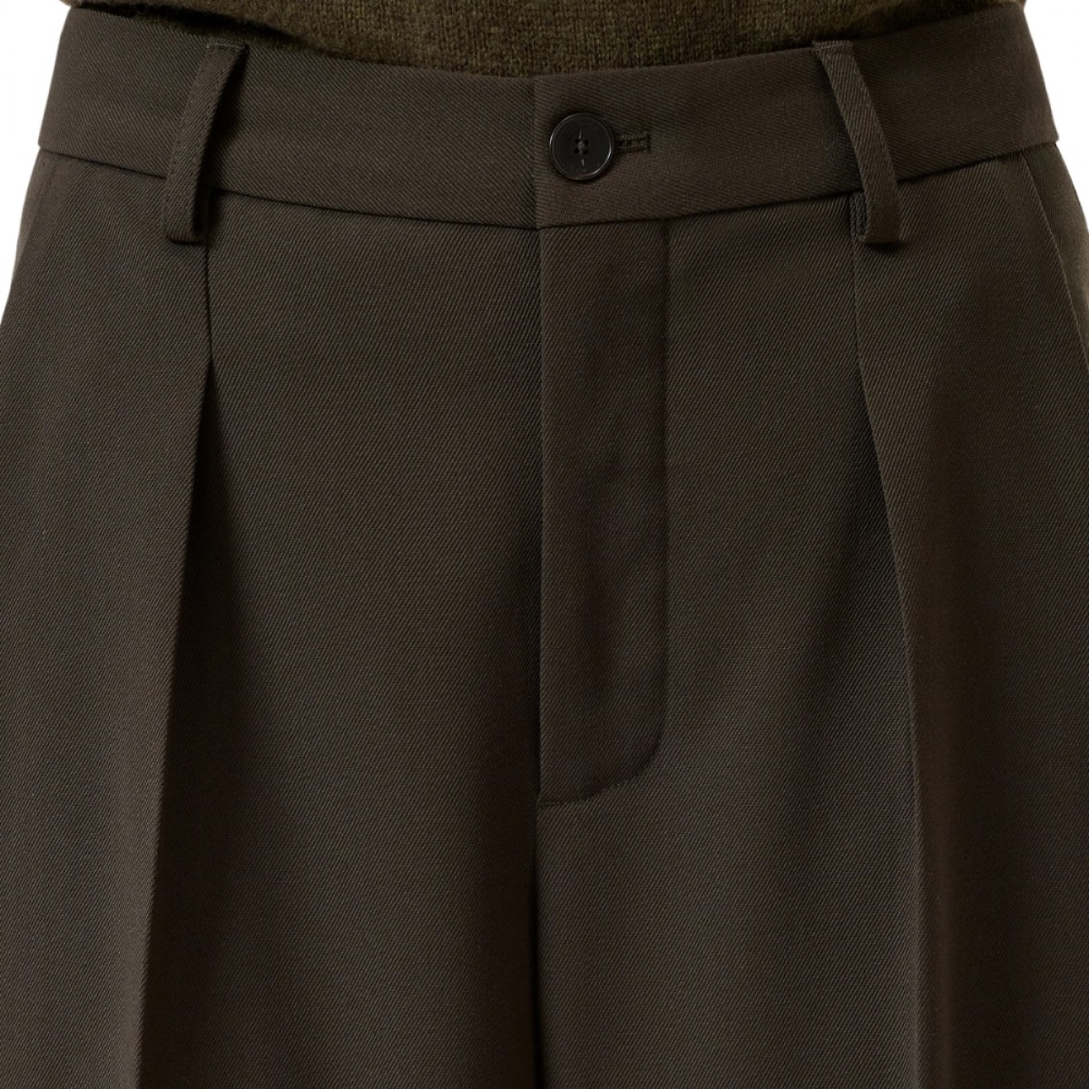 closed ruthy pants - marsh green - læg