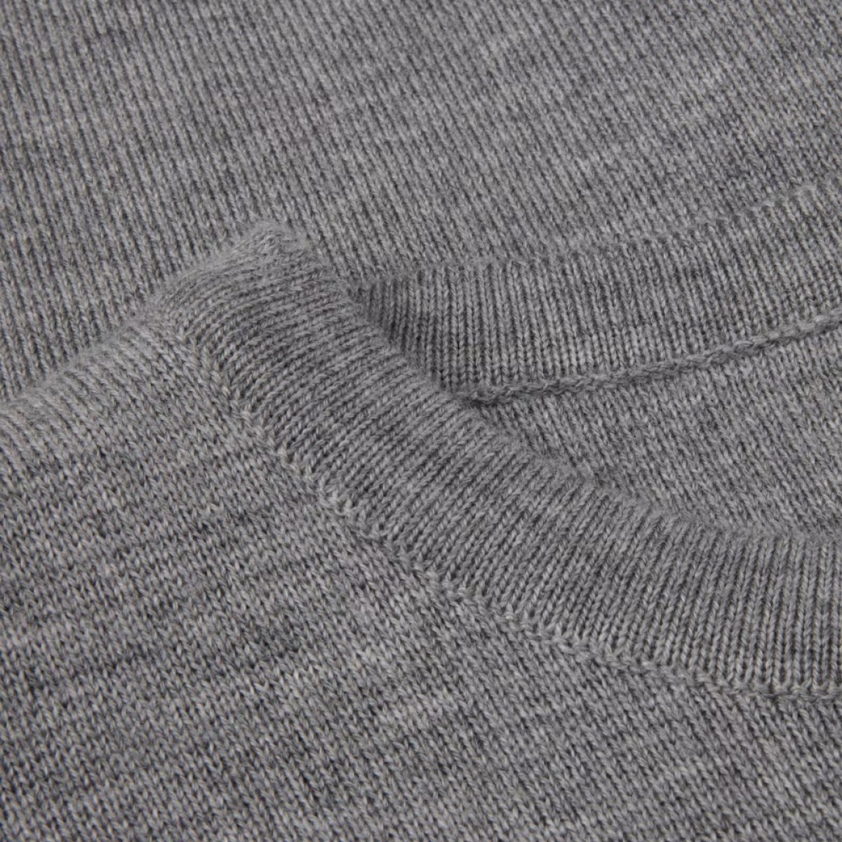 kristina cardigan - mørke grå - hals