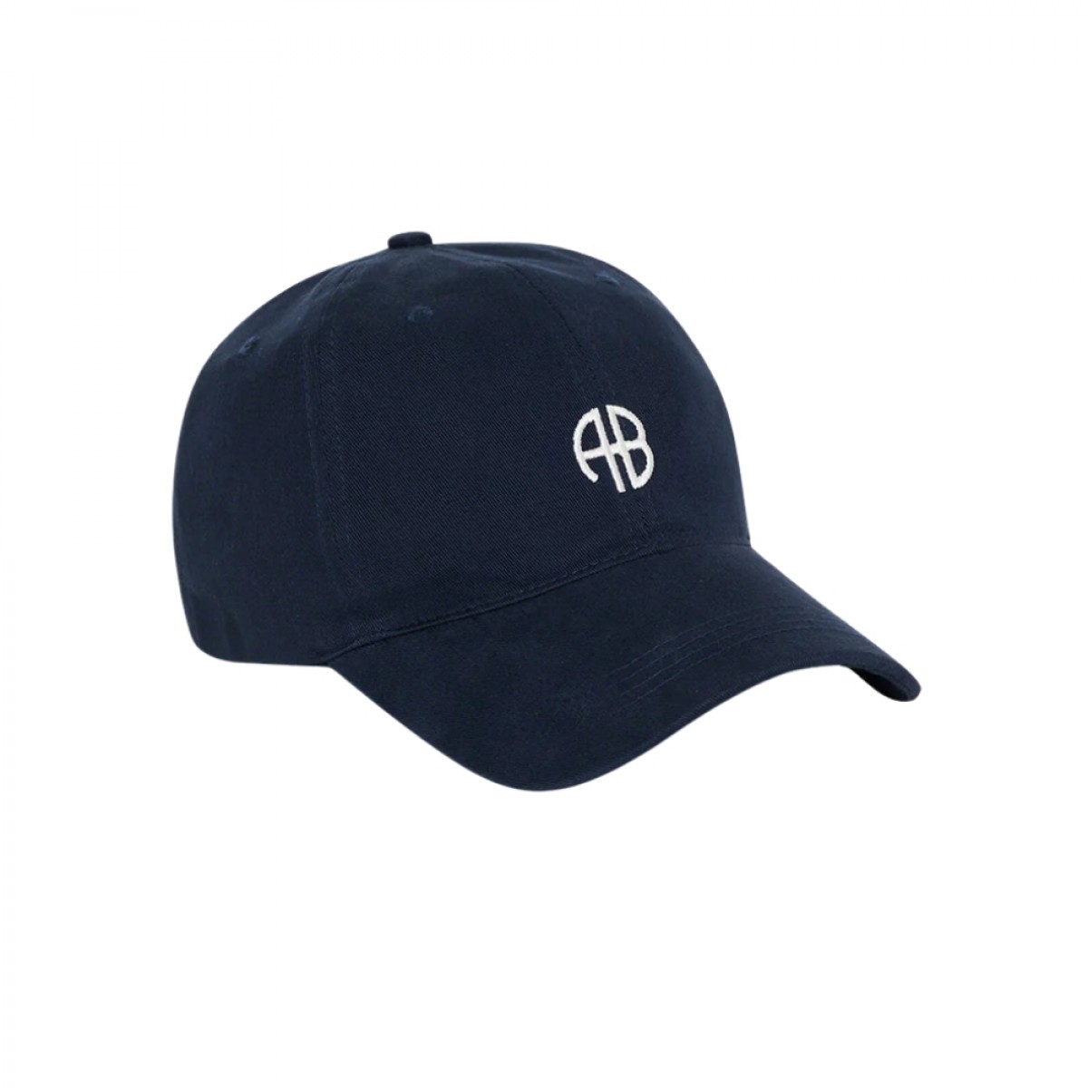 anine bing jeremy baseball cap - washed navy - fra siden 