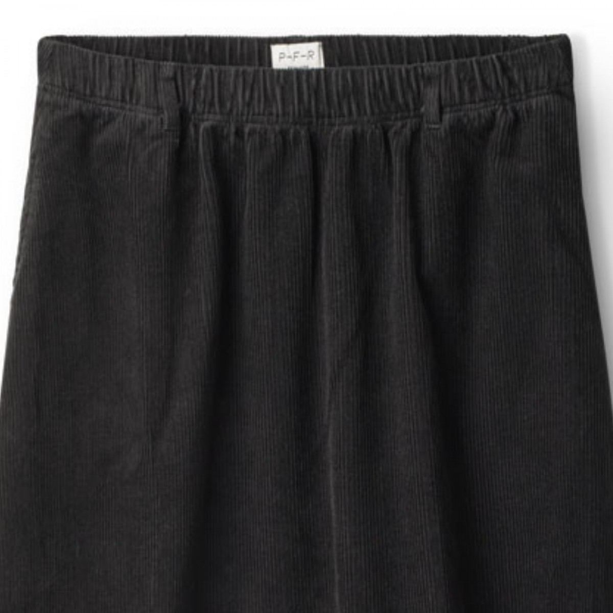 p-f-r olivia skirt corduroy - black - detalje