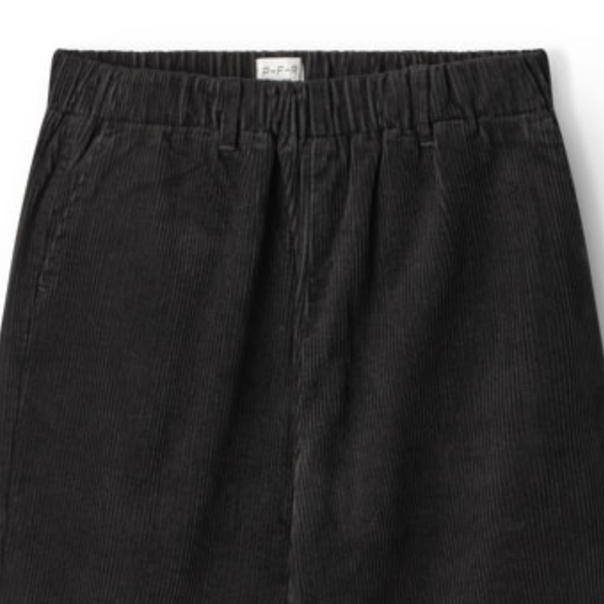p-f-r olga pant corduroy - black - forlomme
