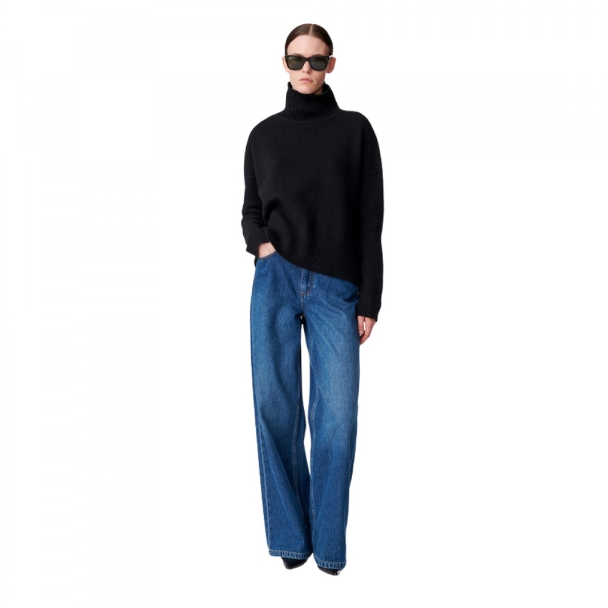 malo sweater - black - look