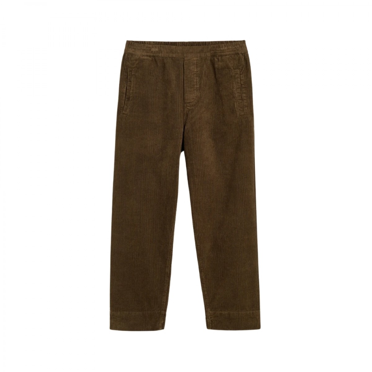 aiayu coco pant corduroy - bark - front