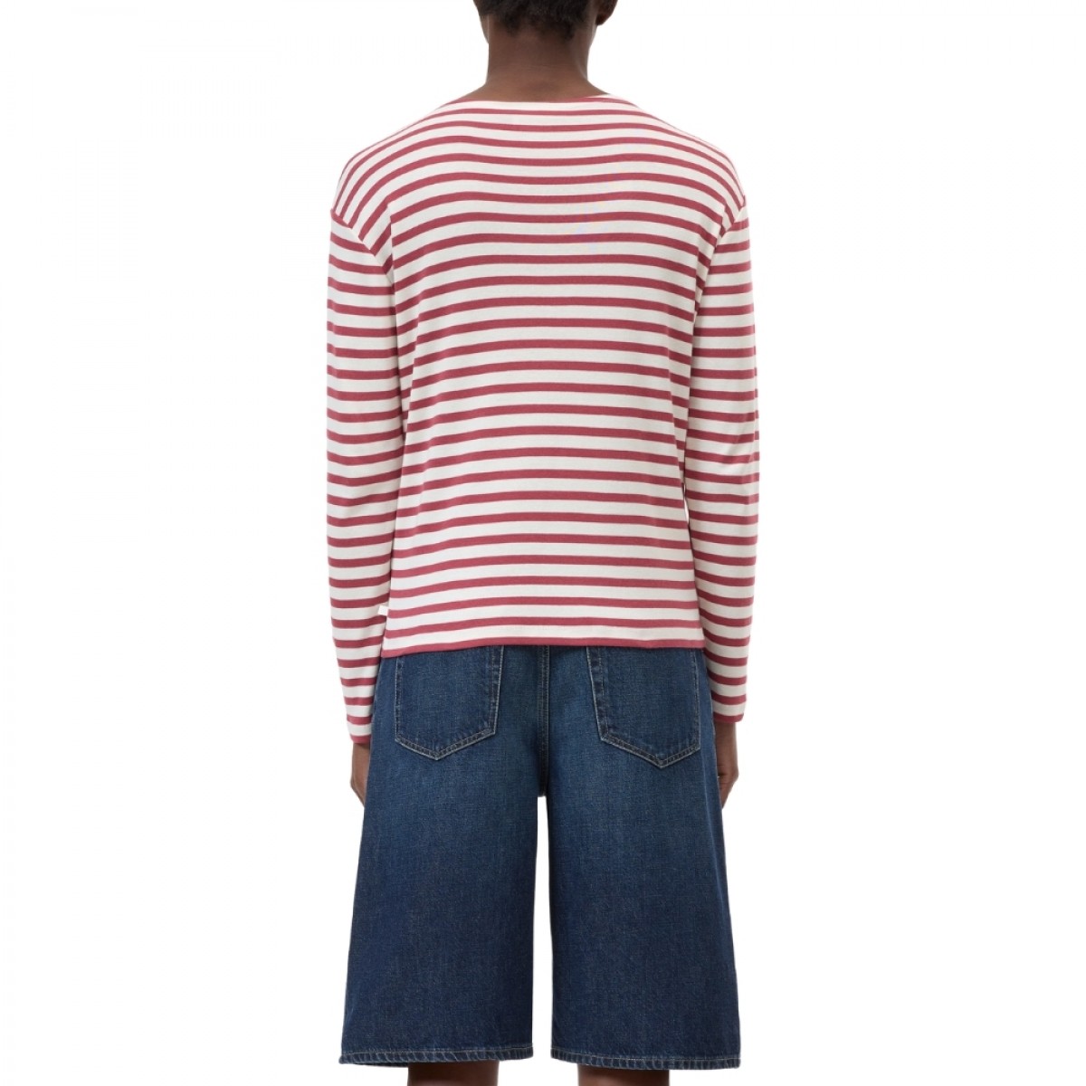 closed basic longsleeve - cherry red - ryg