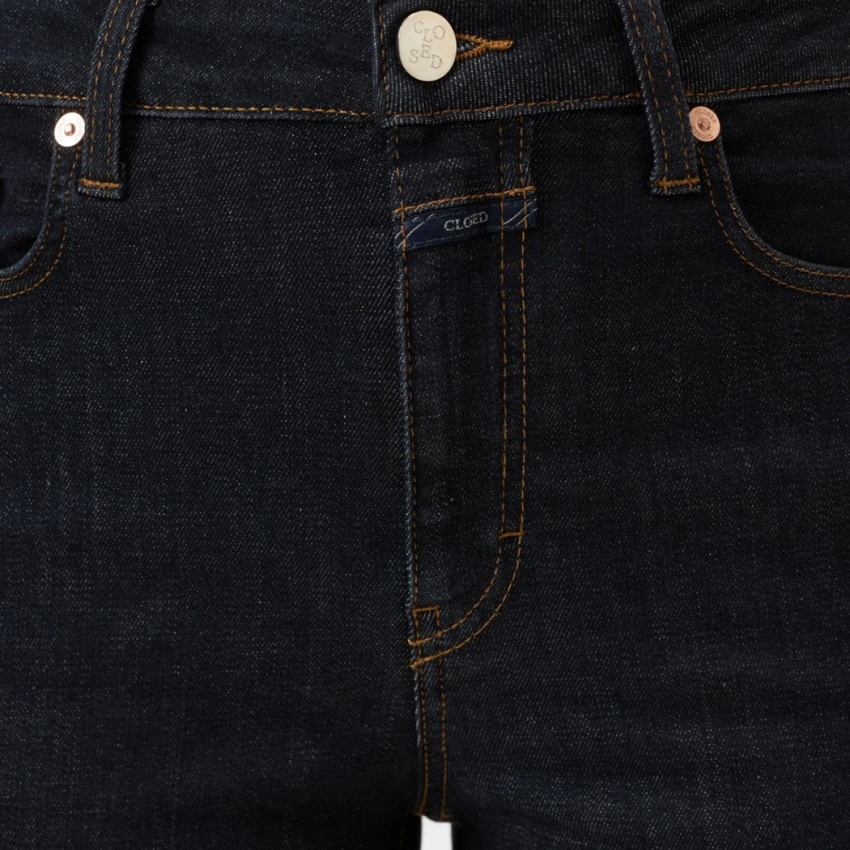 closed jaylen jeans - dark blue - logo