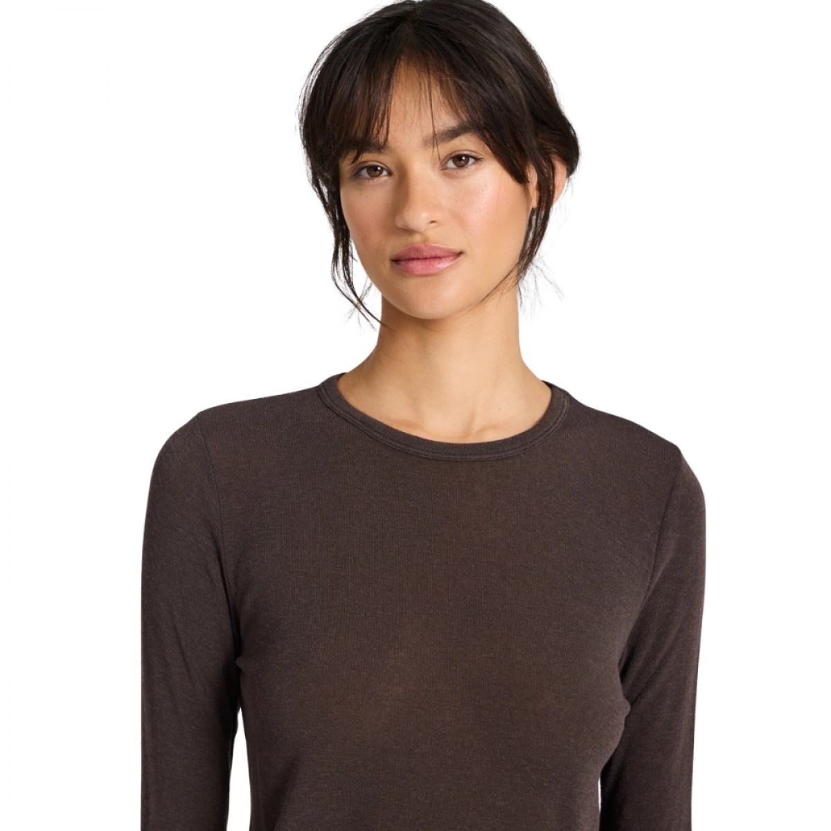 thyra wool top - mulch - hals