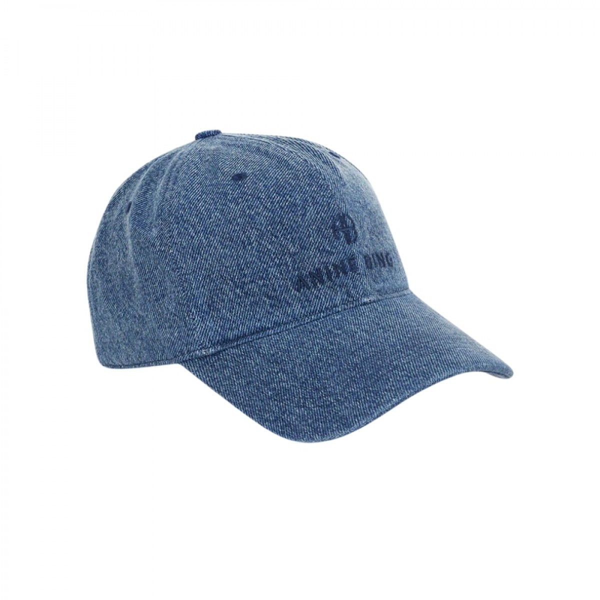 anine bing jeremy baseball cap - shadow blue - fra siden 