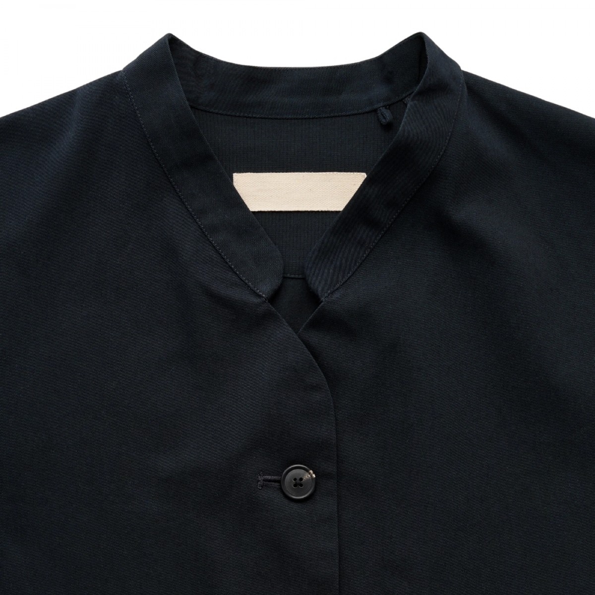 aiayu angela jacket twill - black navy - krave