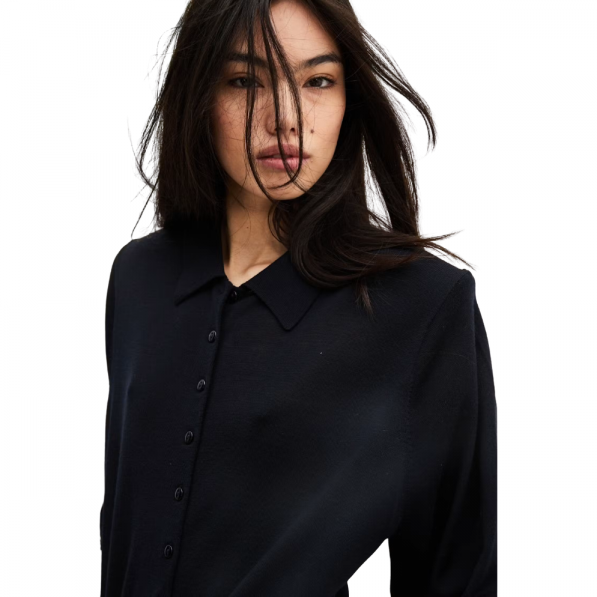 cardigan boston - navy - hals 