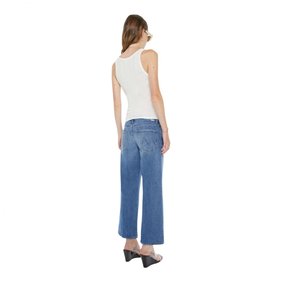 the mid rise maven ankle -wash all your eggs in one - denim blue - ryg