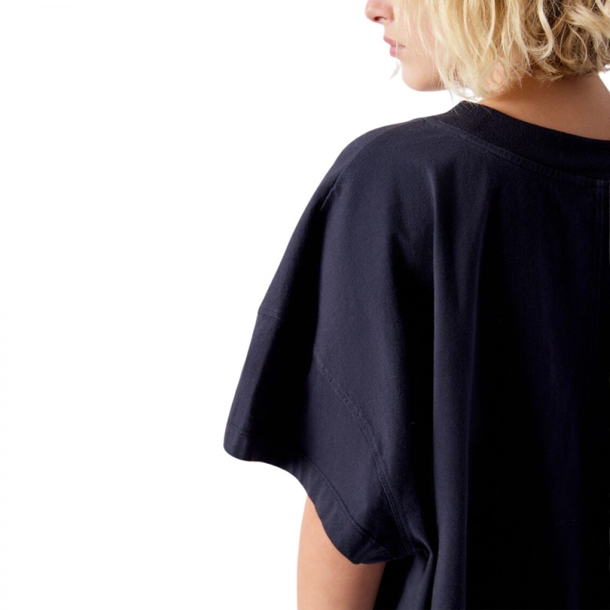 women's t-shirt gixy - black - ærme