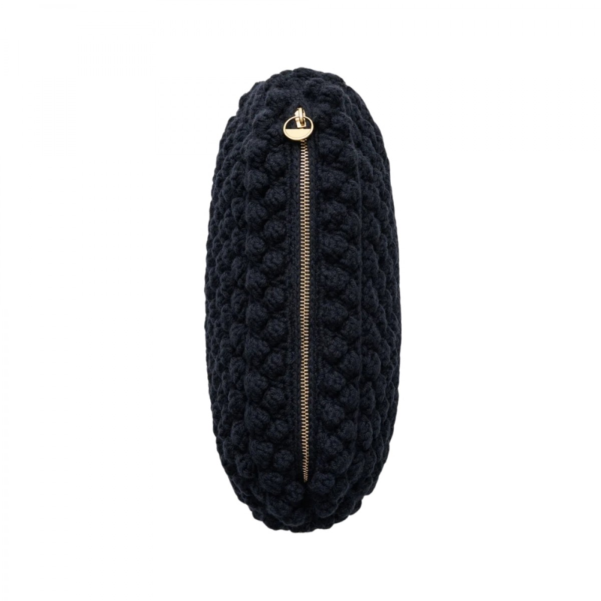 aiayu linn clutch - black navy - top
