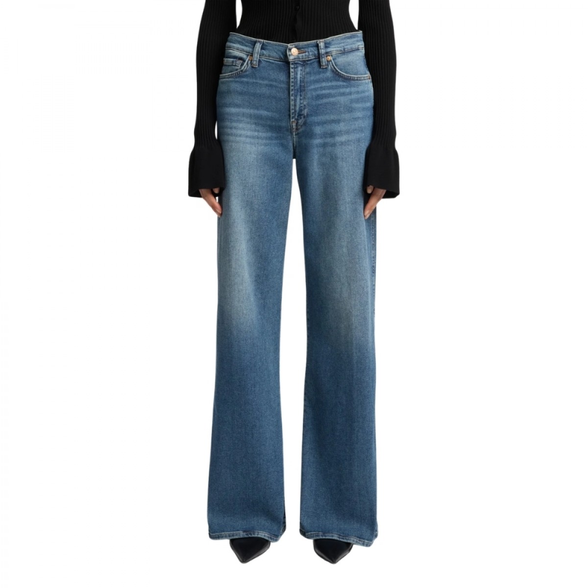 lotta luxe vintage sea level- blue denim
