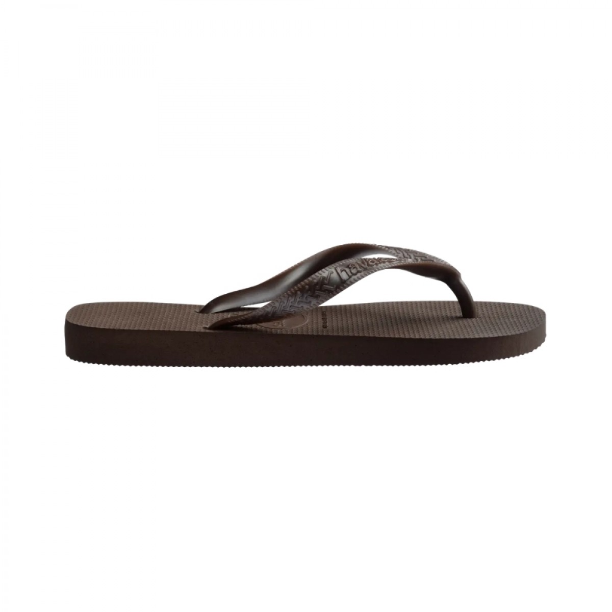 havaianas top tiras - dark brown - fra siden 