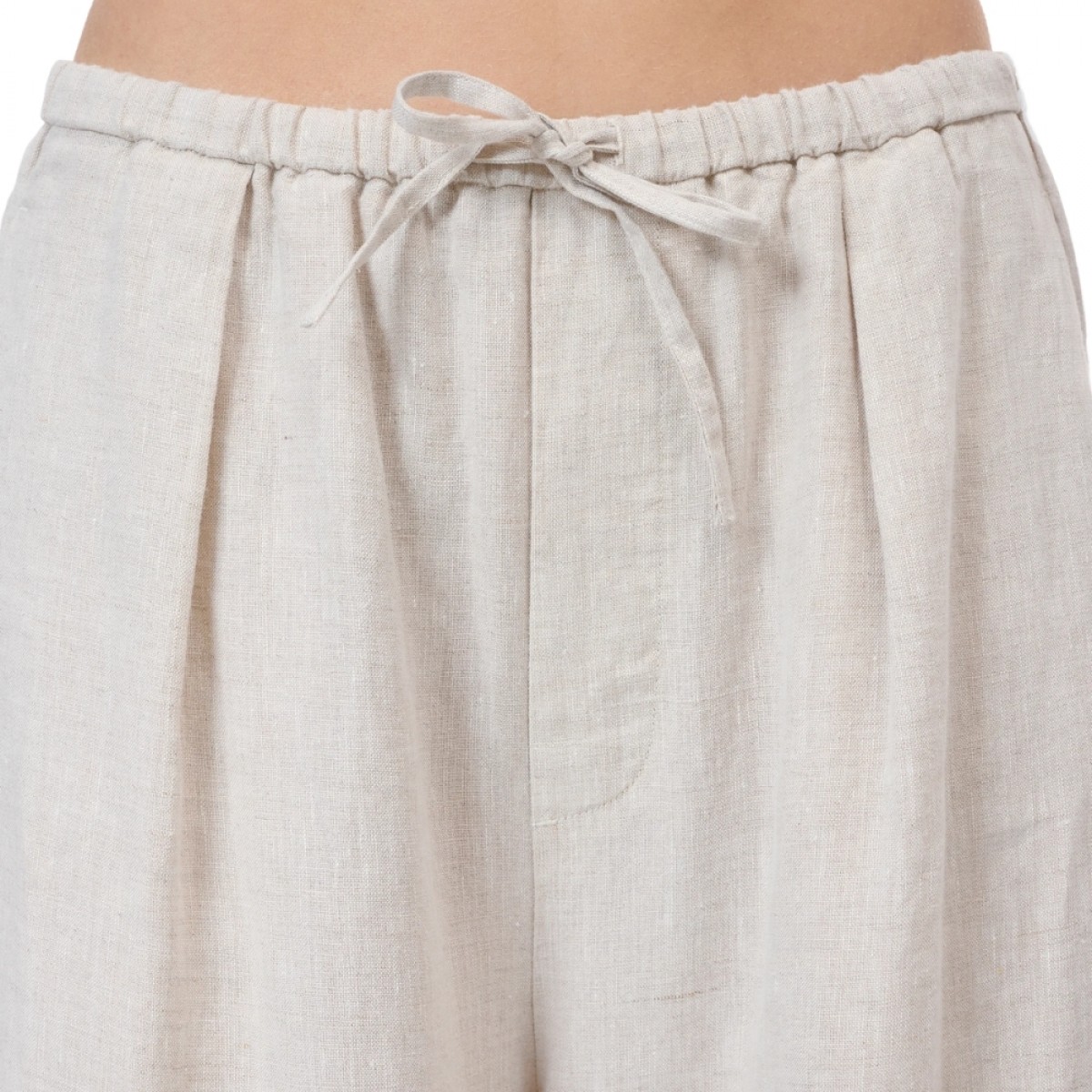 closed wide pants wynston - mud grey - elastik