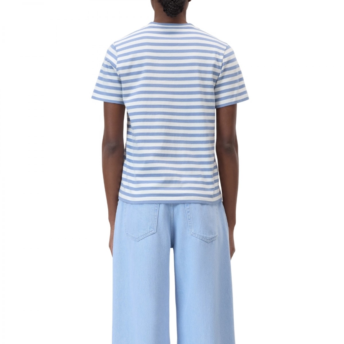 closed basic t-shirt - stone blue - ryg