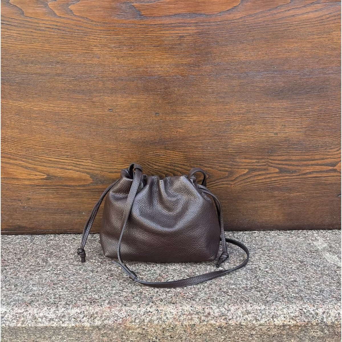 eva bag medium - testa moro - front væg
