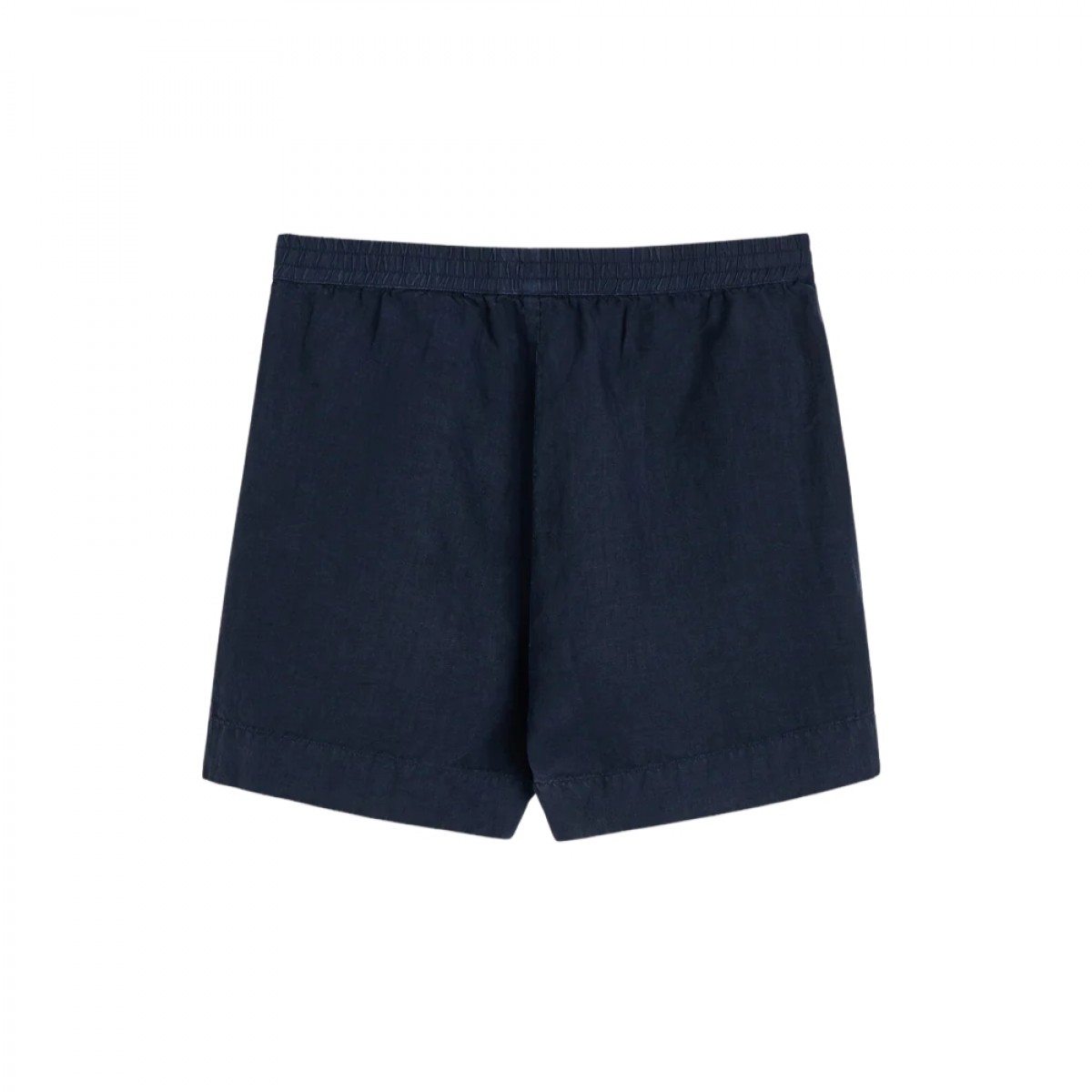 aiayu casual shorts linen - navy