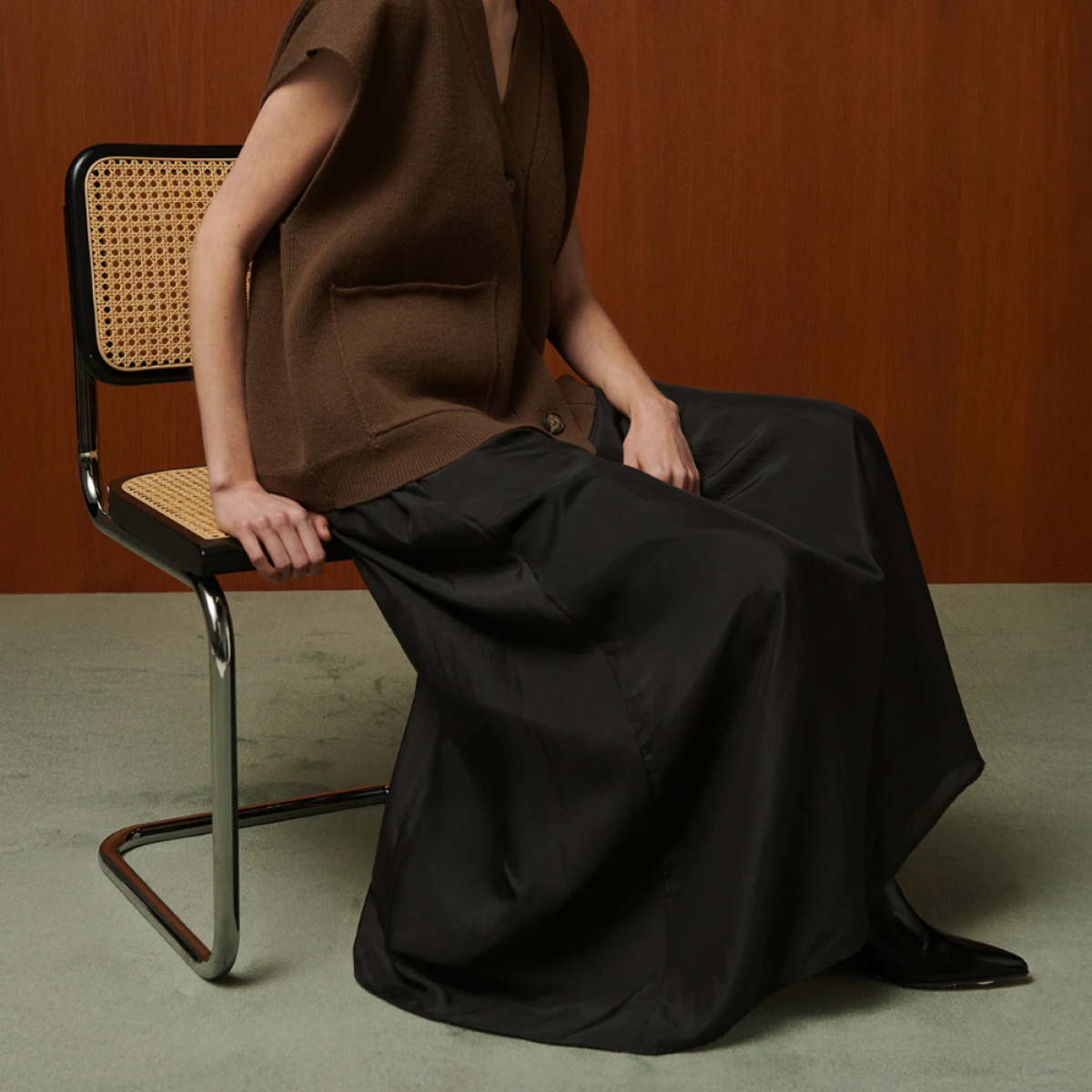 claude skirt - acier - look