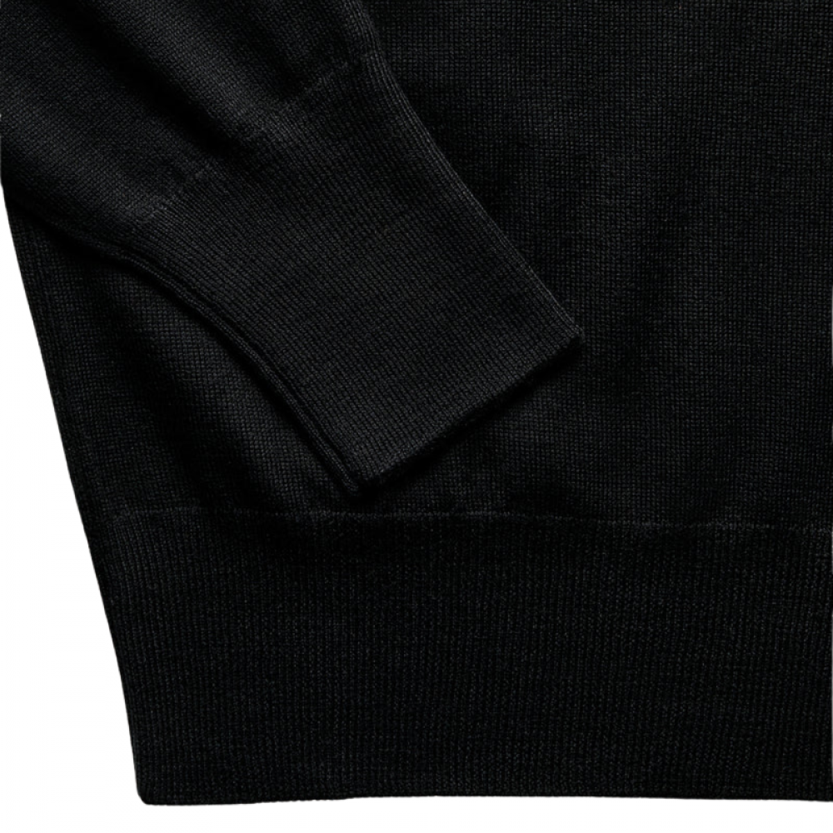 aiayu quinn sweater - black - rib