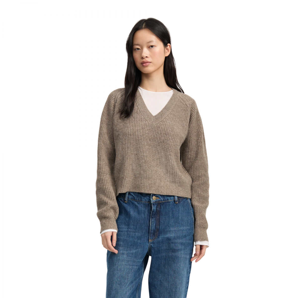 aiayu tocho knit - pure soil