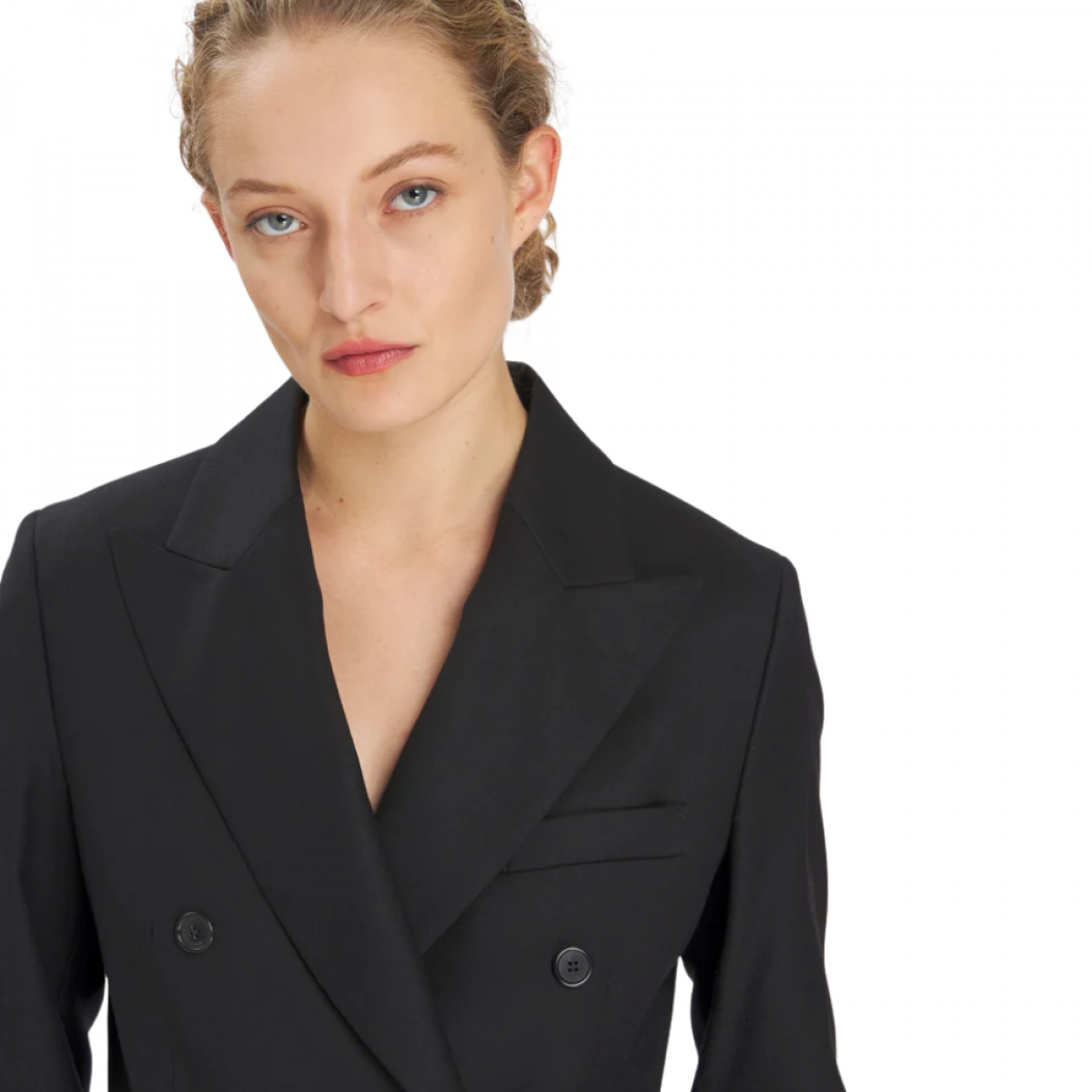 giacca mimi jacket - black - hals 