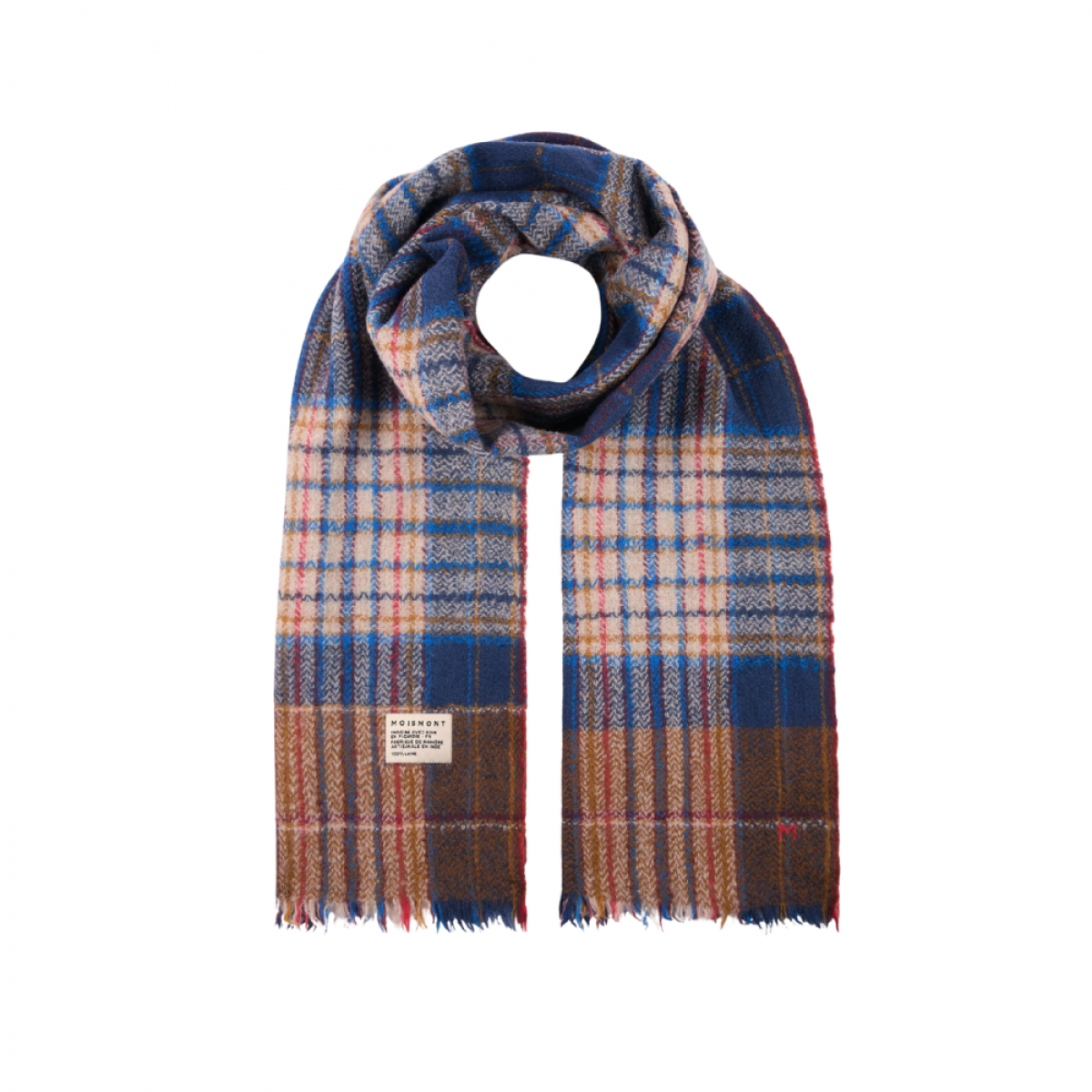 moismont scarf anderson no803 comedia - blue