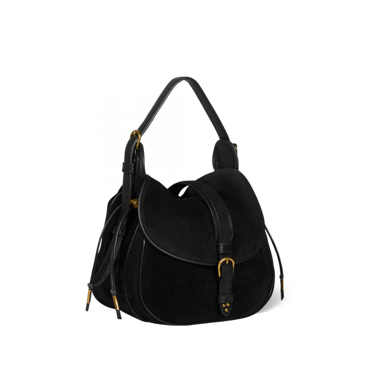 jerome dreyfuss gildas - split suede noir - fra siden 