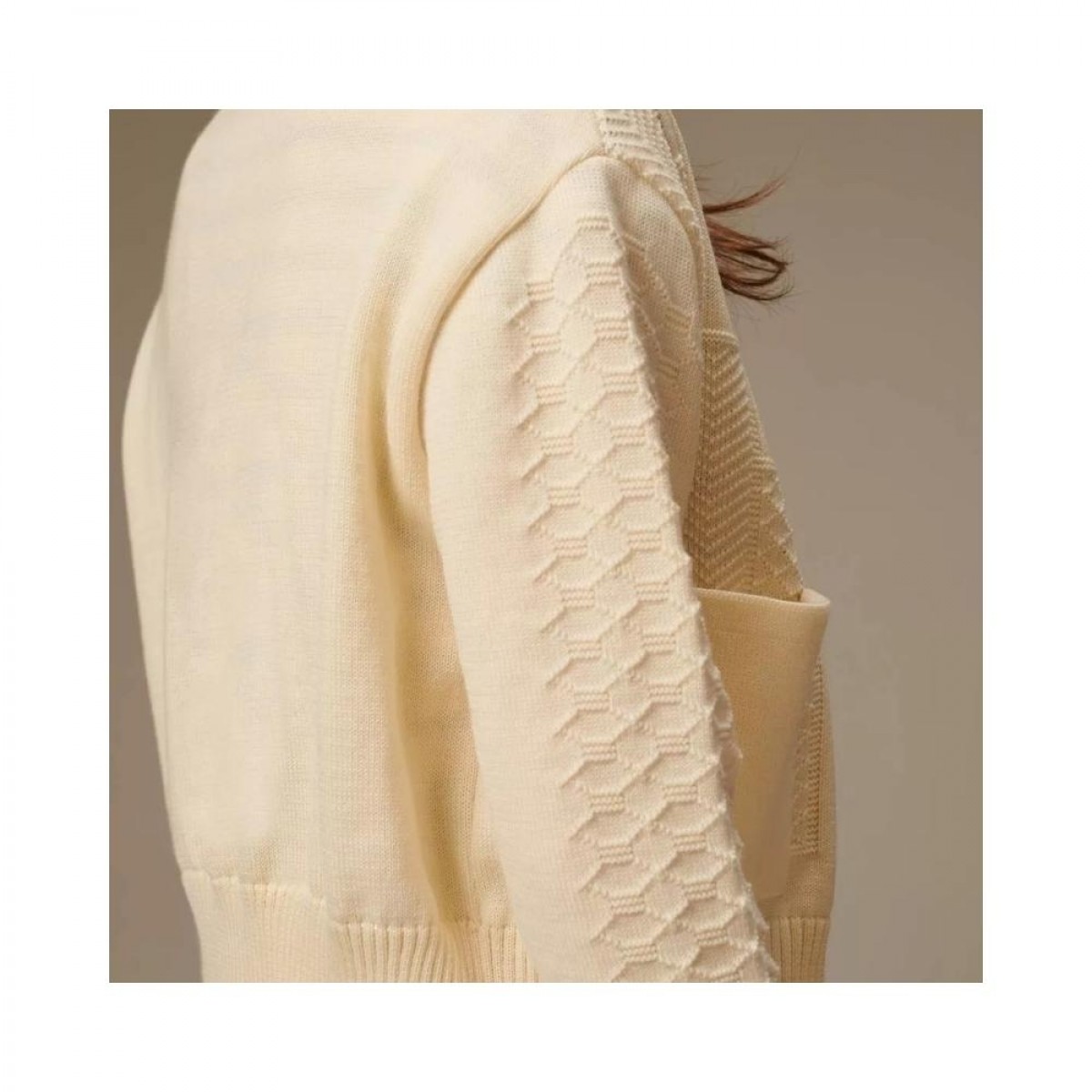 gadda knit cardigan - off white - ryg