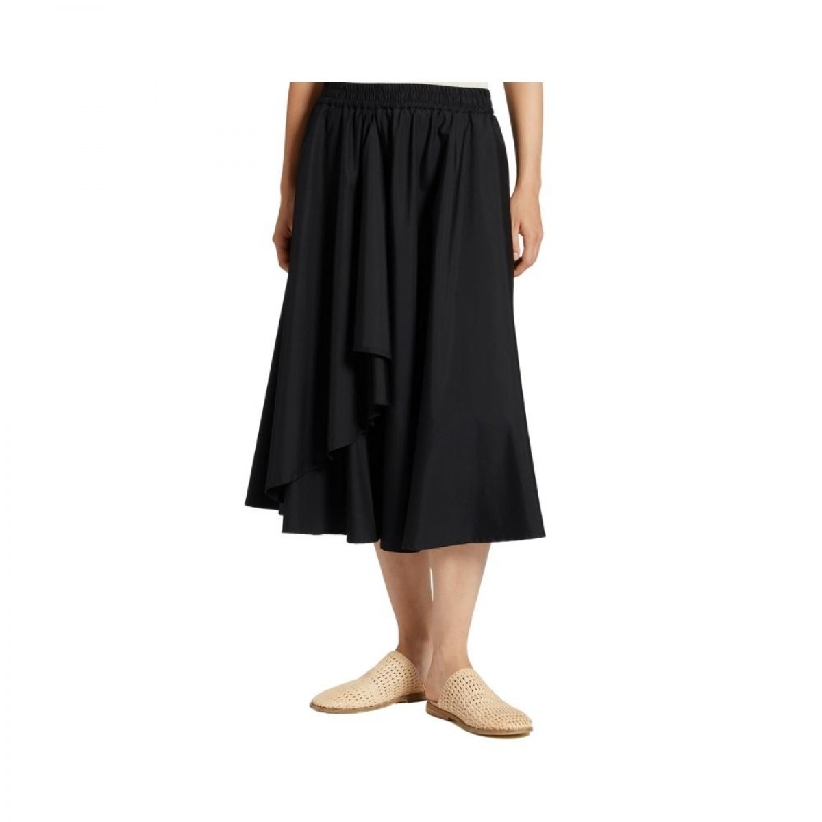 natalia bagio nederdel - black - model front