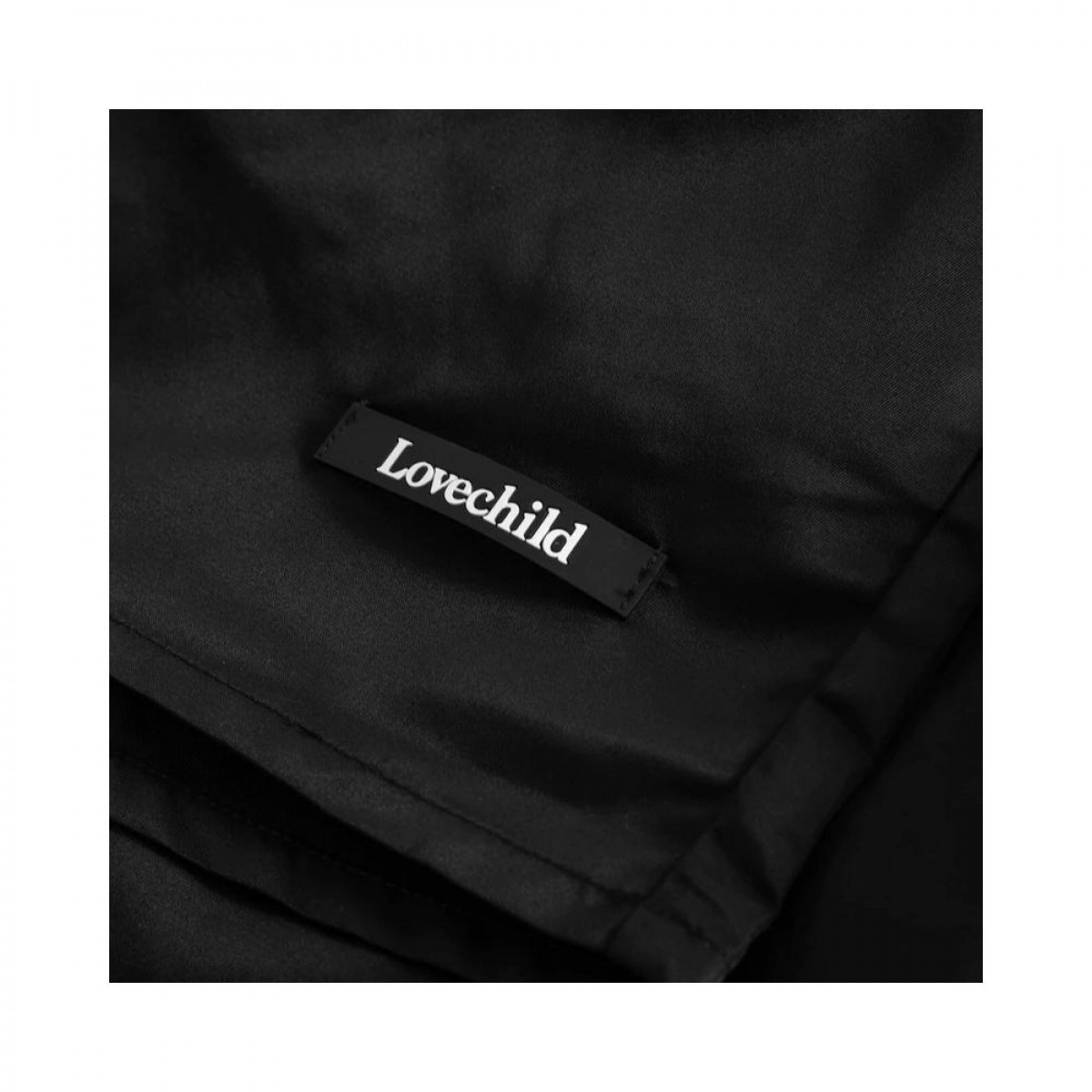 alessio shorts - black - logo 