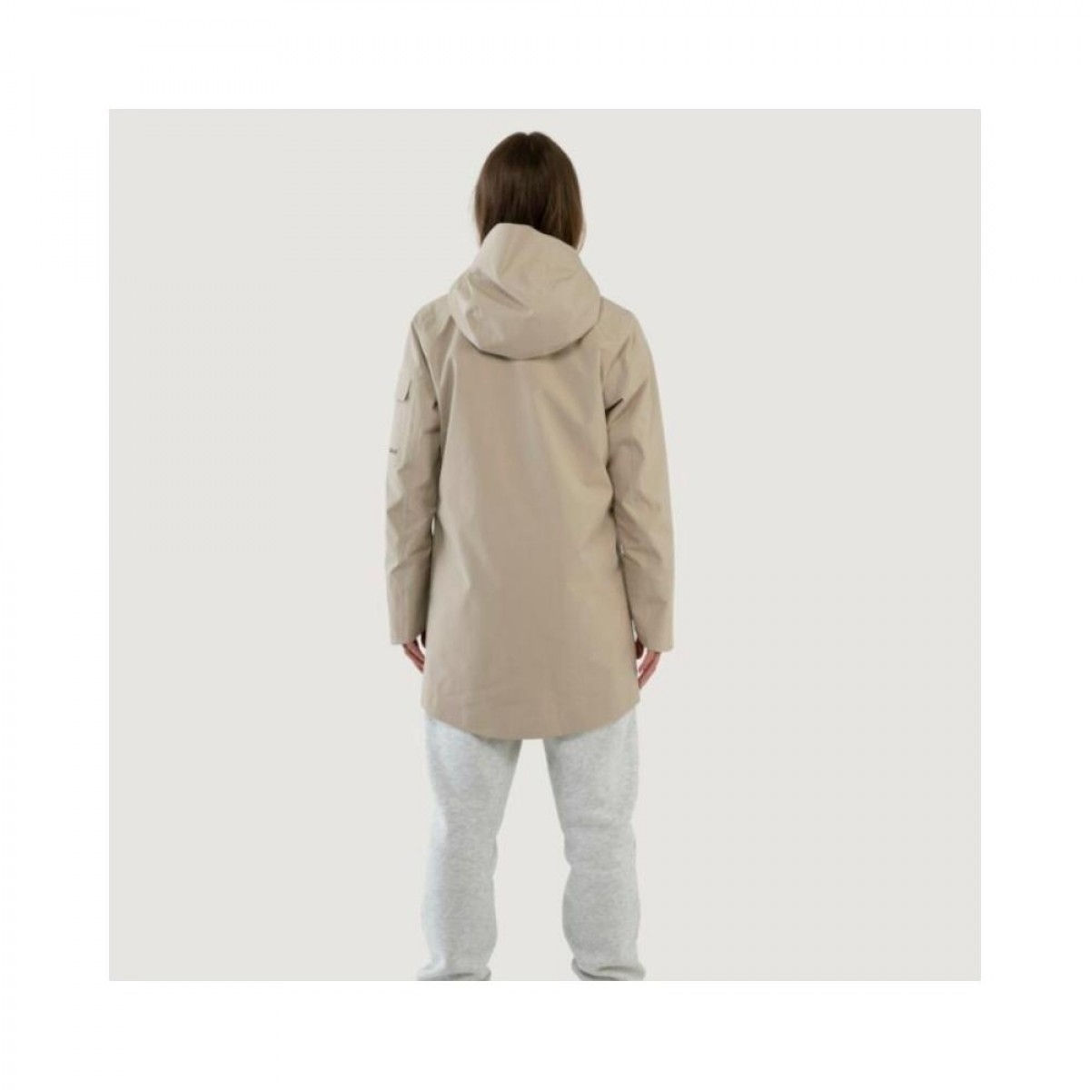 staurneset jacket - beige - model ryg
